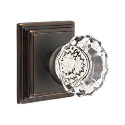 Emtek Astoria Knob with Wilshire Rosette
