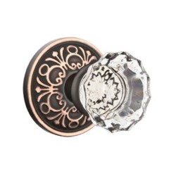 Emtek Astoria Knob with Lancaster Rosette