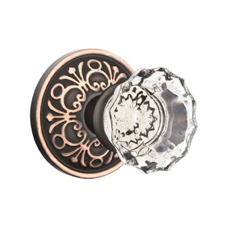 Emtek Astoria Knob with Lancaster Rosette