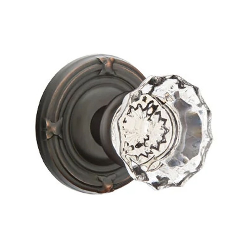 Emtek Astoria Knob with Ribbon and Reed Rosette