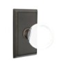 Emtek Bristol Knob with Rectangular Rosette