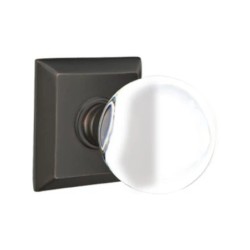 Emtek Bristol Knob with Quincy Rosette