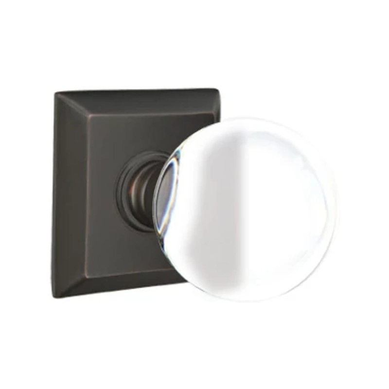Emtek Bristol Knob with Quincy Rosette