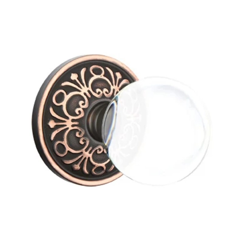 Emtek Bristol Knob with Lancaster Rosette