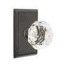 Emtek Diamond Knob with Rectangular Rosette