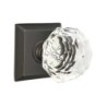 Emtek Diamond Knob with Quincy Rosette