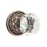 Emtek Diamond Knob with Lancaster Rosette
