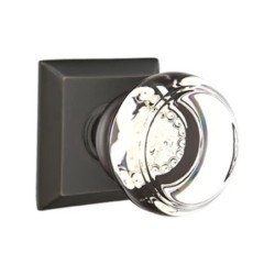 Emtek Georgetown Knob with Quincy Rosette