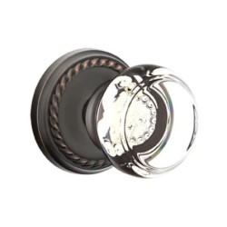 Emtek Georgetown Knob with Rope Rosette