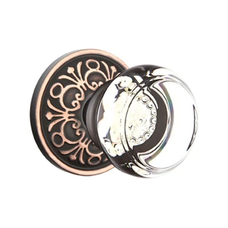 Emtek Georgetown Knob with Lancaster Rosette