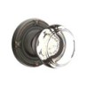 Emtek Georgetown Knob with Ribbon and Reed Rosette