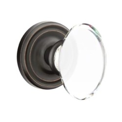 Emtek Hampton Knob with Regular Rosette