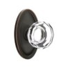 Emtek Lowell Knob with Oval Rosette