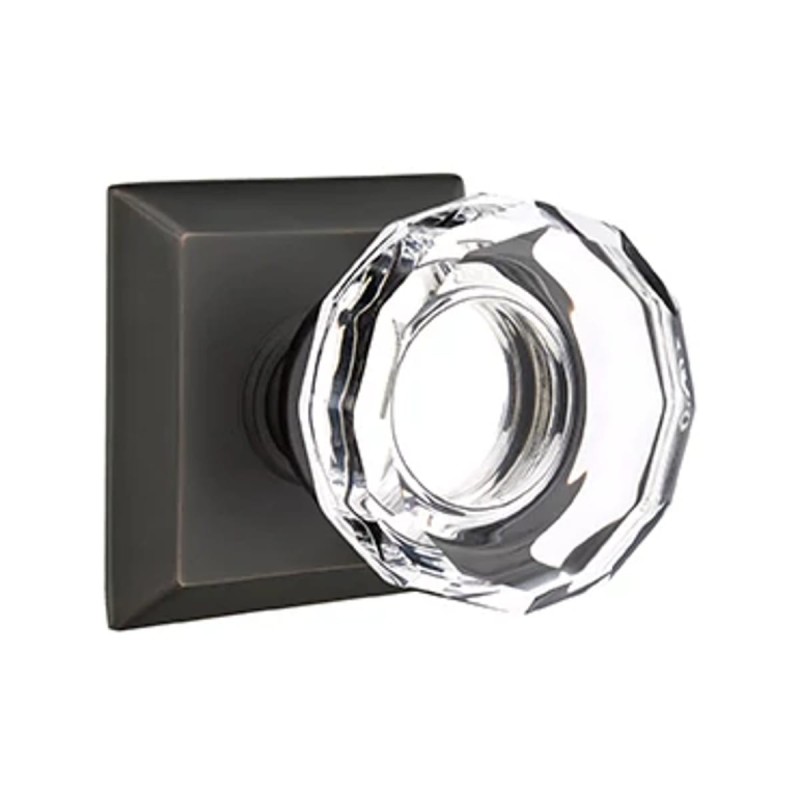 Emtek Lowell Knob with Quincy Rosette