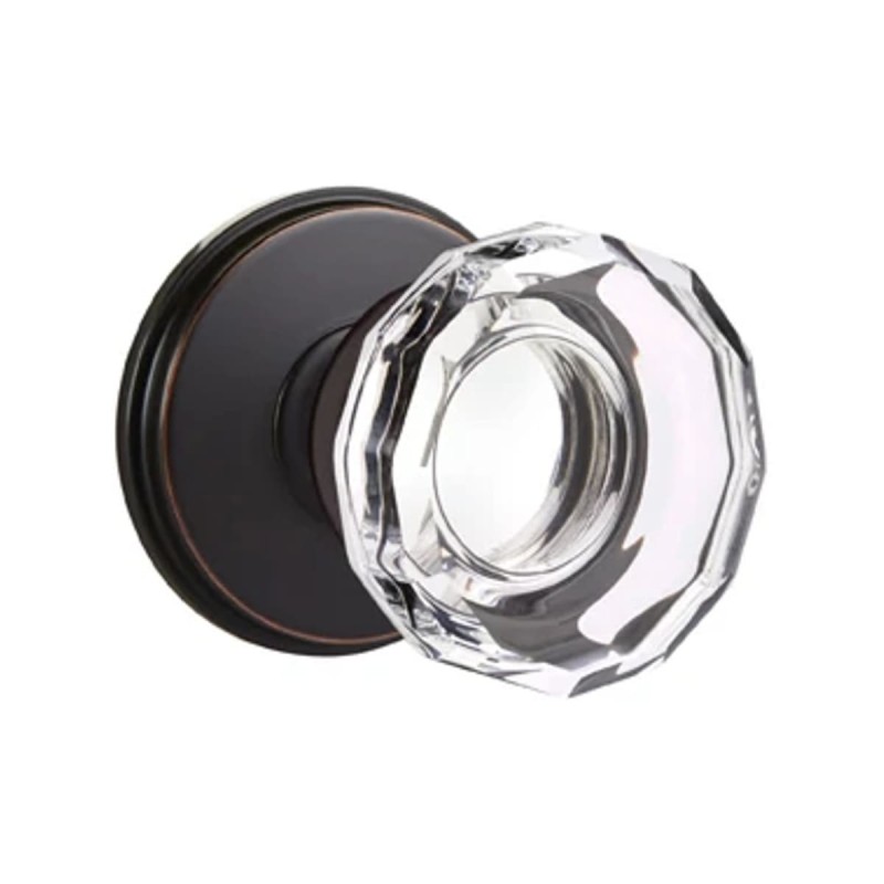 Emtek Lowell Knob with Watford Rosette