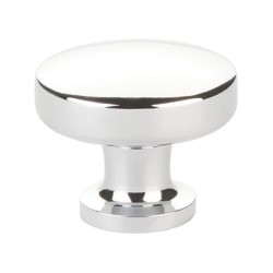 Emtek Paxton Brass Cabinet Knob, 1-1/4 inch diameter
