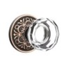 Emtek Lowell Knob with Lancaster Rosette