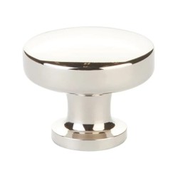 Emtek Paxton Brass Cabinet Knob, 1-1/4 inch diameter