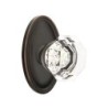 Emtek Old Town Knob with Oval Rosette