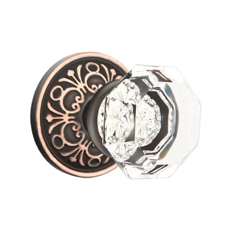 Emtek Old Town Knob with Lancaster Rosette