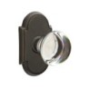 Emtek Providence Crystal Knob with Style 8 Rosette