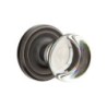 Emtek Providence Crystal Knob with Regular Rosette