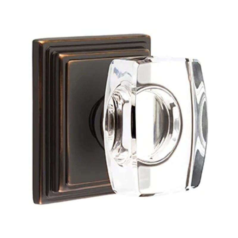 Emtek Windsor Knob with Wilshire Rosette
