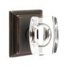 Emtek Windsor Knob with Wilshire Rosette