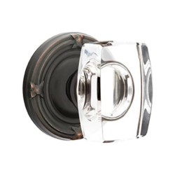 Emtek Windsor Knob with Ribbon and Reed Rosette