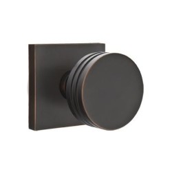 Emtek Bern Knob with Square Rosette