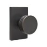 Emtek Bern Knob with Modern Rectangular Rosette