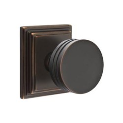 Emtek Bern Knob with Wilshire Rosette
