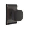 Emtek Freestone Knob with Neos Rosette