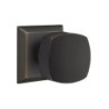 Emtek Freestone Knob with Quincy Rosette