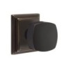 Emtek Freestone Knob with Wilshire Rosette