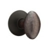 Emtek Hammered Egg Knob with Modern Rosette