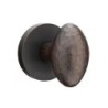 Emtek Hammered Egg Knob with Disk Rosette