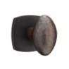 Emtek Hammered Egg Knob with Urban Modern Rosette