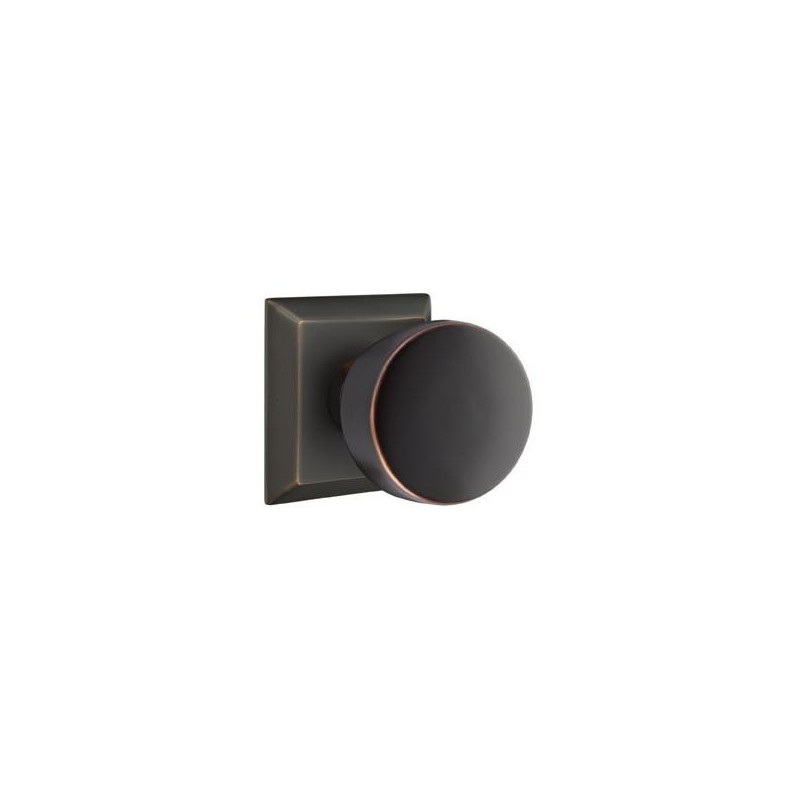 Emtek Laurent Knob with Quincy Rosette
