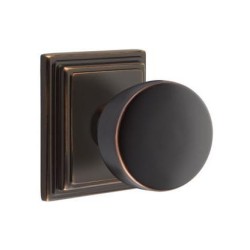 Emtek Laurent Knob with Wilshire Rosette