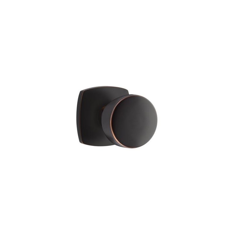 Emtek Laurent Knob with Urban Modern Rosette