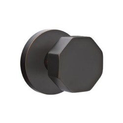 Emtek Octagon Knob with Disk Rosette
