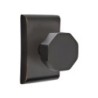 Emtek Octagon Knob with Neos Rosette