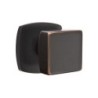 Emtek Square Knob with Urban Modern Rosette