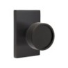 Emtek Verve Knob with Modern Rectangular Rosette