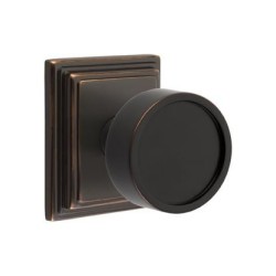 Emtek Verve Knob with Wilshire Rosette