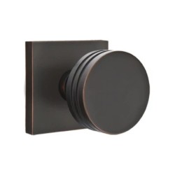 Emtek Bern Knob with Square Rosette