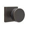 Emtek Bern Knob with Square Rosette