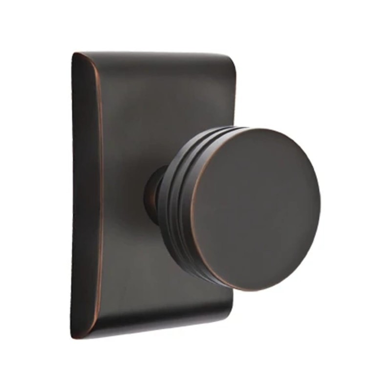 Emtek Bern Knob with Neos Rosette