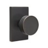 Emtek Bern Knob with Modern Rectangular Rosette